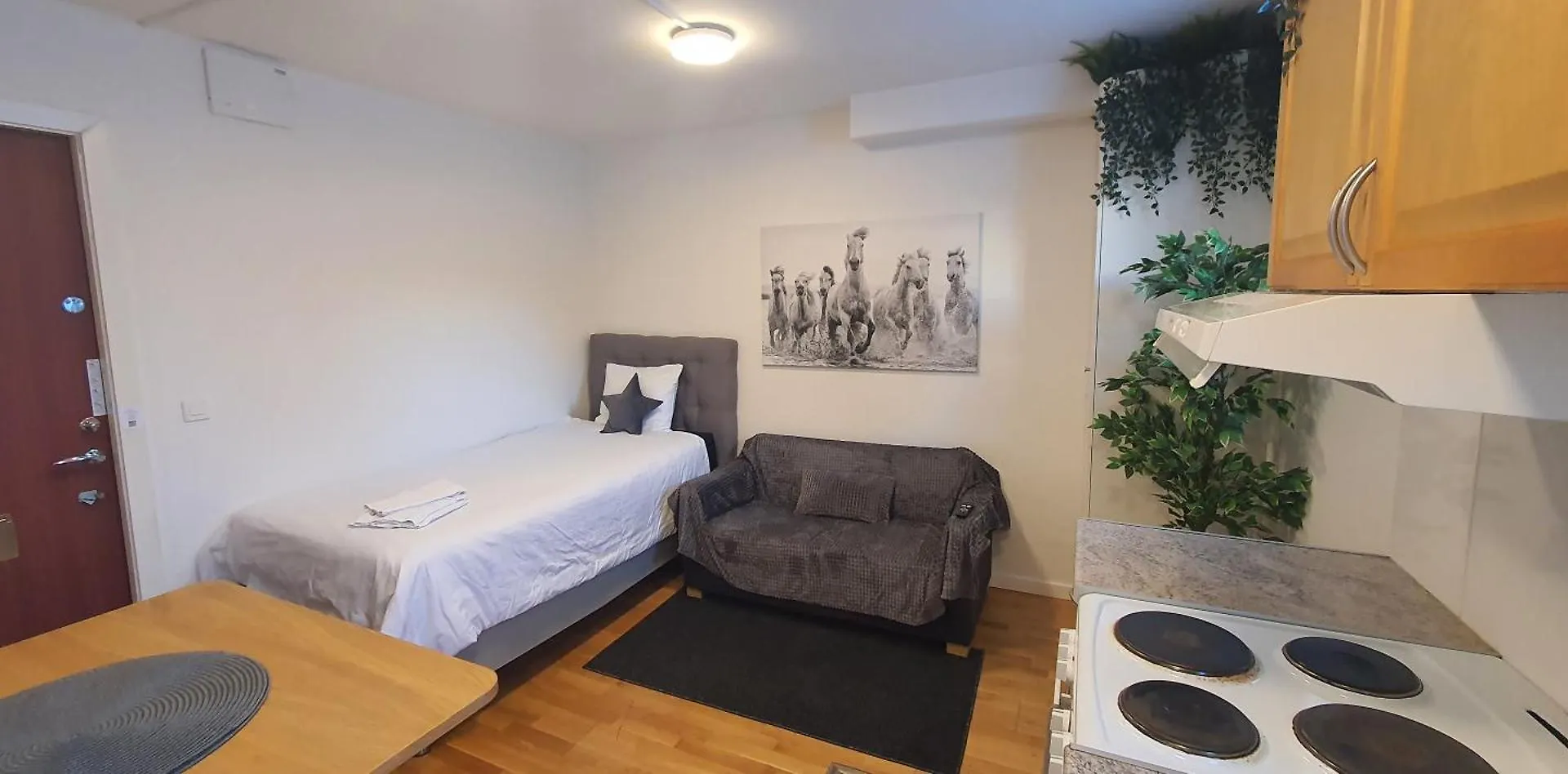 Studio Apartment Near Metro And Forest! Stoccolma